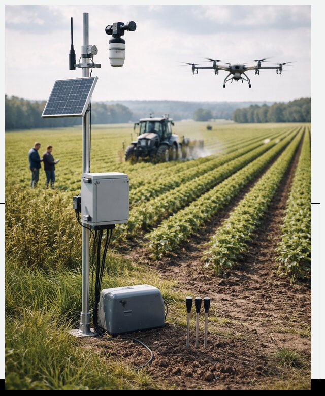 Разработка IoT мониторинга полей в Фрязине от 8827 р. | АвикейФрз